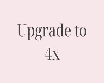 Actualizar a tamaño 4x