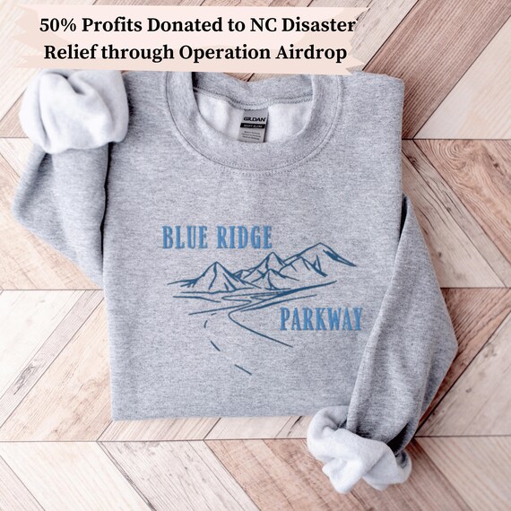 Blue ridge parkway sweatshirt hotsell