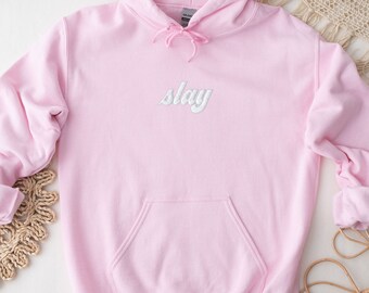 ★送料・関税込★YOUTHBATH★slay sweatshirt★ Slay Hoodie, Slay Hoodie Sweatshirt, Unisex Slay Hoodie