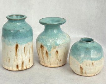 Bud Vases, Pottery Bud Vase