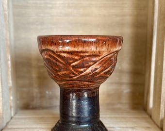 Hearthfire Chalice – Handcrafted Rustic Tavern Goblet