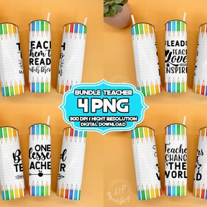 Plus de 200 verres d&#39;emballage pour professeur, Gobelet mince 20 oz appréciation du professeur, Sublimation de la rentrée des professeurs avec un nom, PNG Vie du professeur