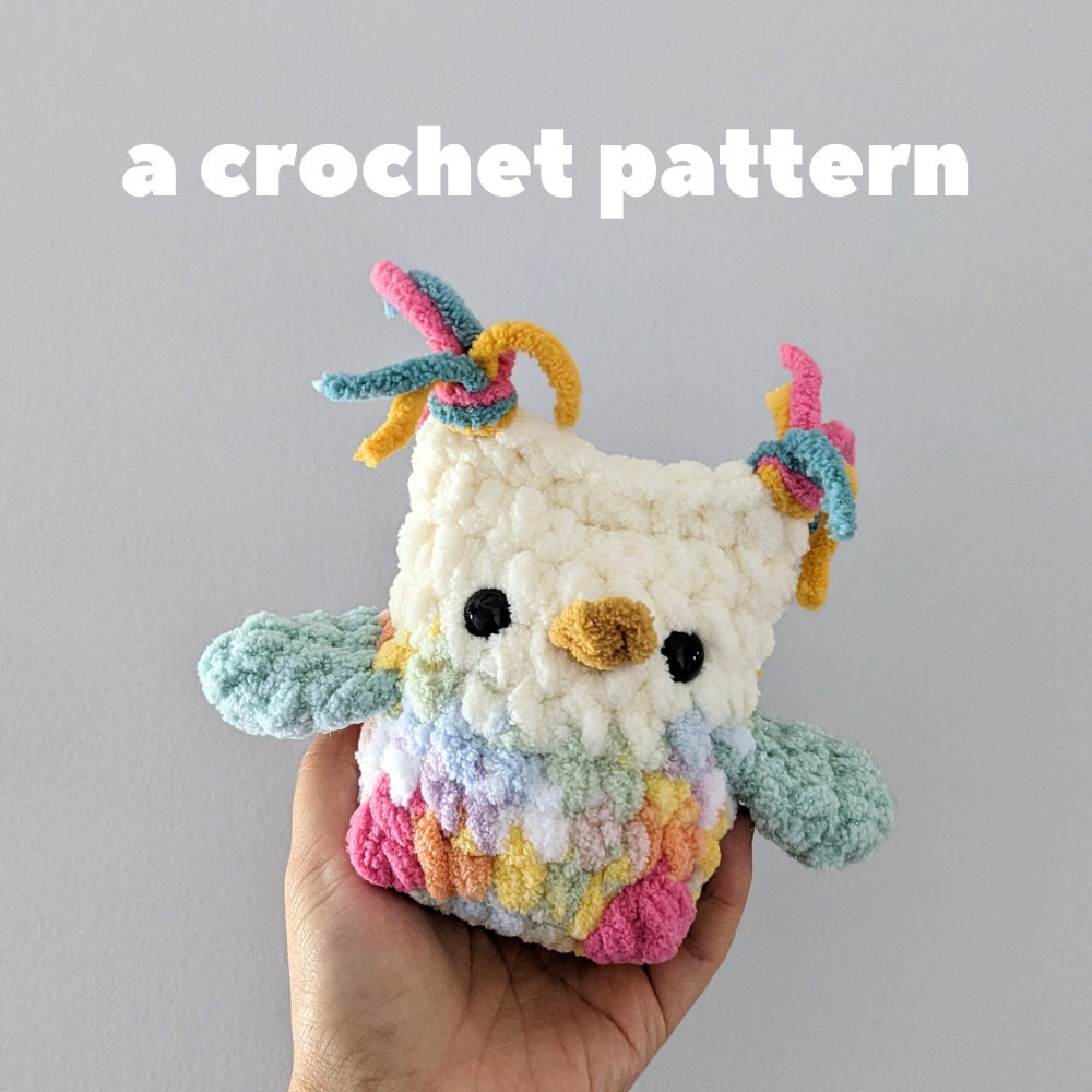 Midnight Owl - CROCHET PATTERN