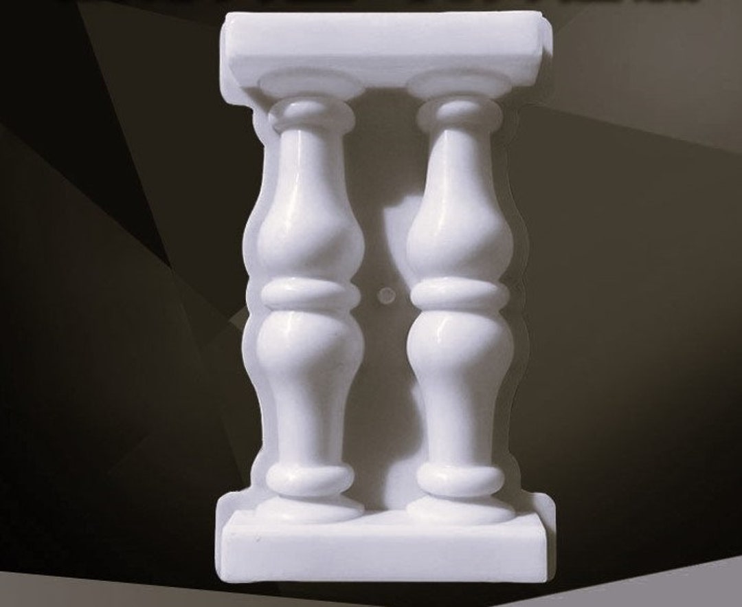 28x50 Roman Column Plastic Mold, Concrete Vase Column, Balcony