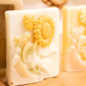 Sunflower Silicone Mold, Intaglio, Gypsum Diffuser, Baking Candle Soap