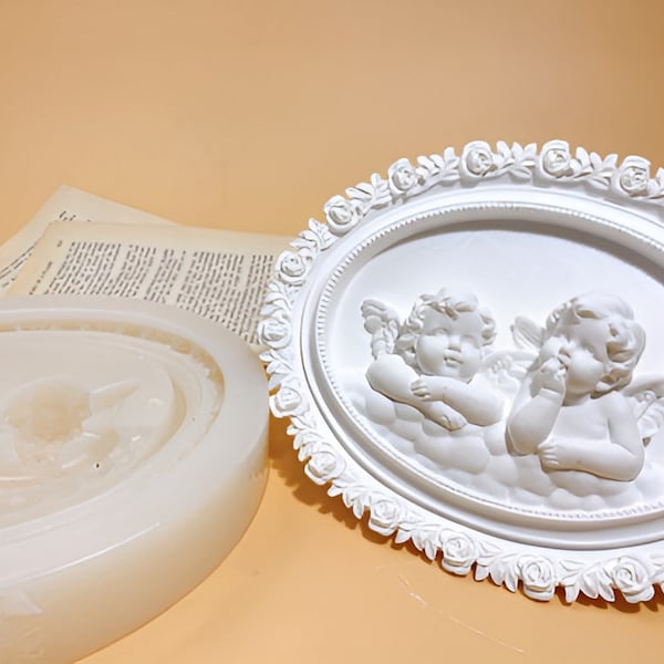 Concrete Angel Molds Etsy