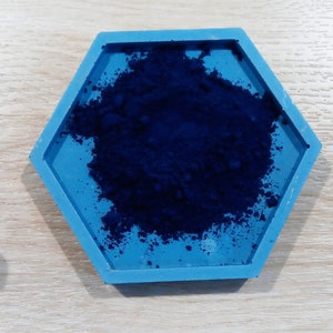300g Deep Blue Iron Oxide Pigment Powder cement concrete pigment jesmonite terazzo pigment resin paint plaster colorant,ships from Canada