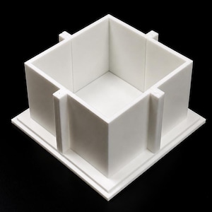 Reusable Modular Mold Box for Silicone Mold Making | 3D Printed Mold Wall Kit | Adjustable Resin & Candle Mold Frame