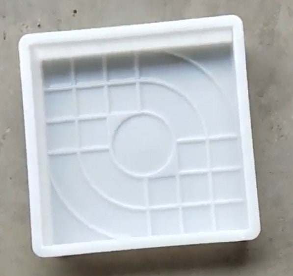 30x30x5cm Square Cement Plastic Mold Concrete Brick Mold Path Maker ...