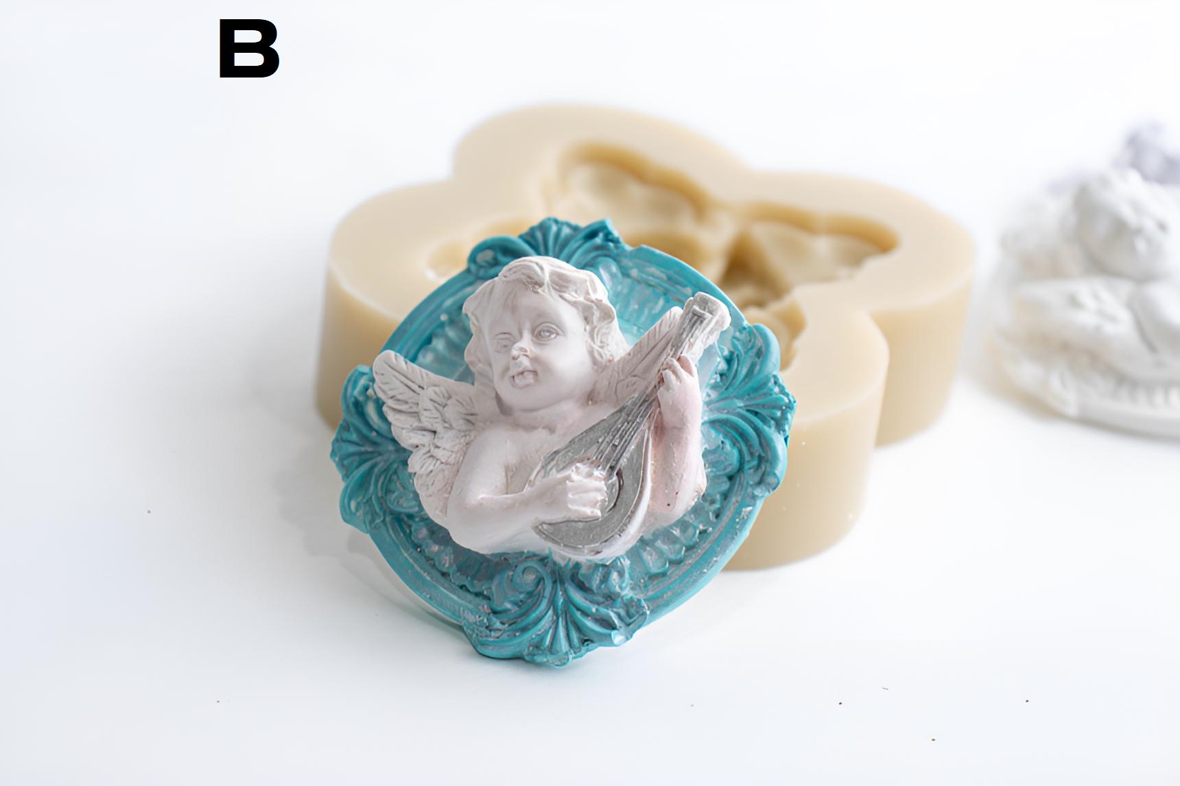 Baby Angel Frame Silicone Molds, Home Decor Ornament - Etsy