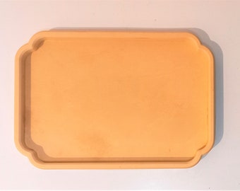 10&#39;&#39;Silicone tray mold, octagonal, rectangular silicone mold, resin tray mold, jesmonite terazzo plaster concrete mold, ships from Korea