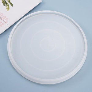 Large Silicone tray mold round, large round tray mold,silicone tray mold for resin,large tray mold,rolling tray mold,ships from China*