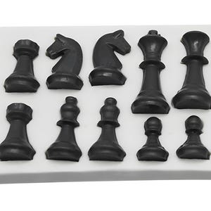 2D chess piece silicone mold, Vintage candle decor mold, Chess piece resin mold, concrete soap jesmonite plaster clay, ships from Korea*