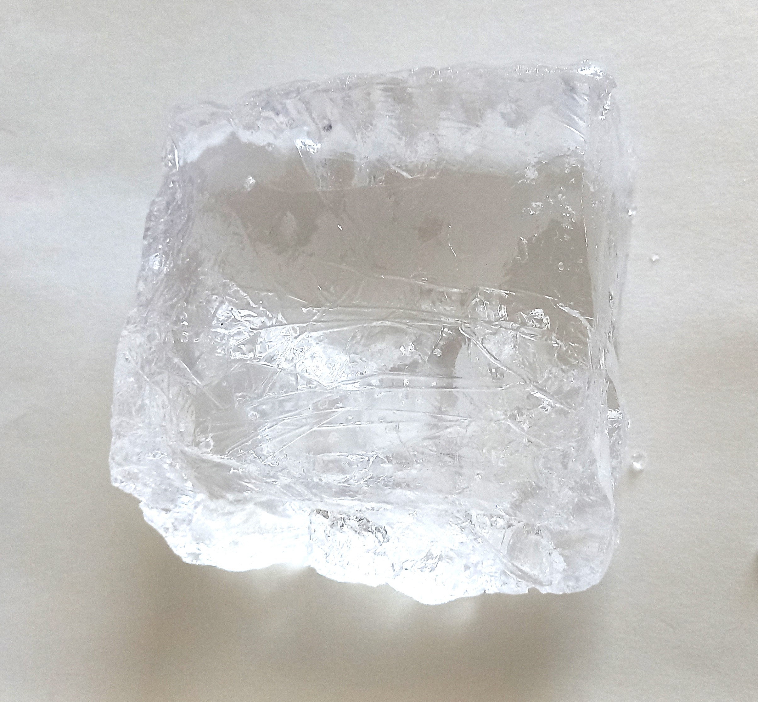 Super Clear Gel Wax, Jelly candle wax, Transparent soft wax, 260g/520g/1kg, Sea candle making, ships from Korea