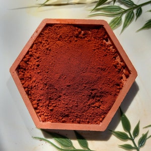 300g Red Iron Oxide Pigment Powder cement pigment concrete pigment jesmonite pigment terazzo pigment resin paint plaster colorant