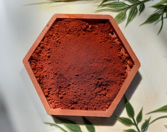 300g Red Iron Oxide Pigment Powder cement pigment concrete pigment jesmonite pigment terazzo pigment resin paint plaster colorant