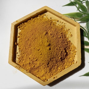300g Yellow Iron Oxide Pigment Powder cement pigment concrete pigment jesmonite pigment terazzo pigment resin paint plaster colorant