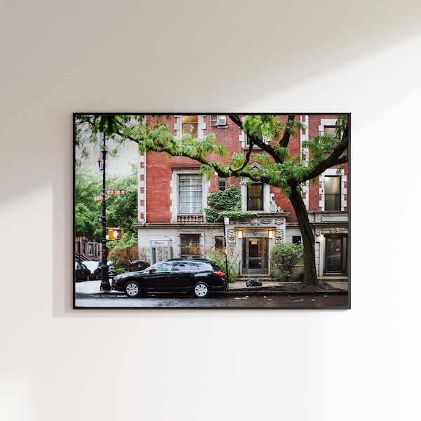 Upper West Side NYC West End Avenue Horizontal Digital Download | New York City Photography | Printable Wall Art | Instant Download