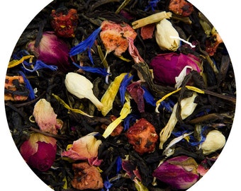 1002 Nights: Ceylon black and Chinese green tea