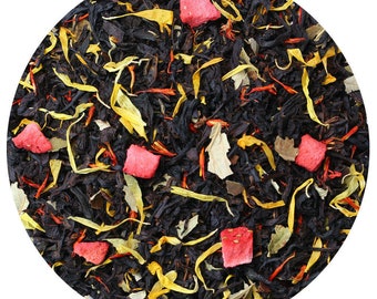 Champagne Splashes: Ceylon black tea with Chinese green tea