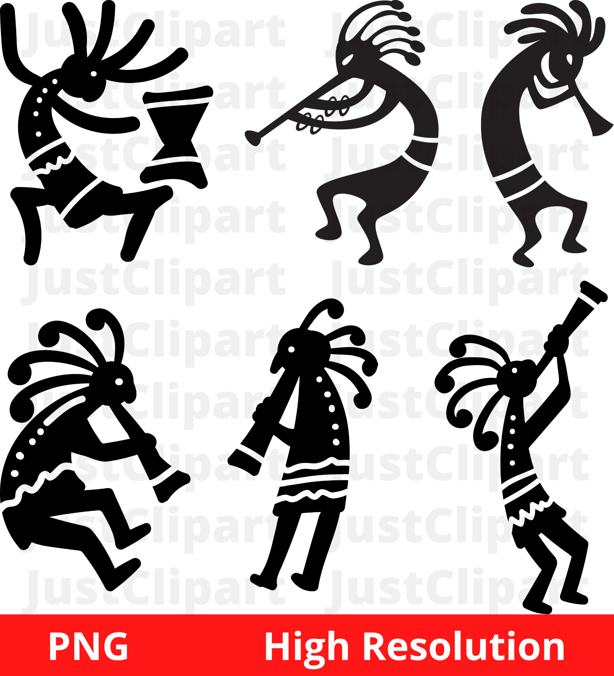 Kokopelli SVG, Kokopeli Svg, Kokopelli Sedona Svg, Kokopelli Clipart, Southwest Svg, Tribal