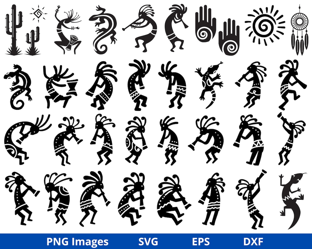Kokopelli SVG, Kokopeli Svg, Kokopelli Sedona Svg, Kokopelli Clipart