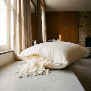 Shredded Tree-Tapped Dunlop Latex Pillow Fill, OEKO-TEX Class 1, Made in NJ