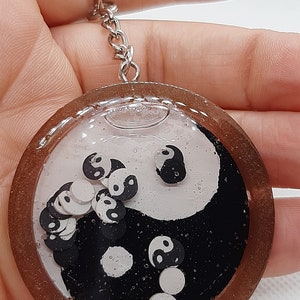 Yin Yang shaker charm