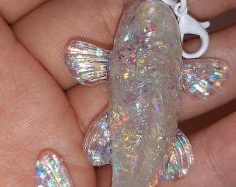 Various Colored Koi Fish Keychains