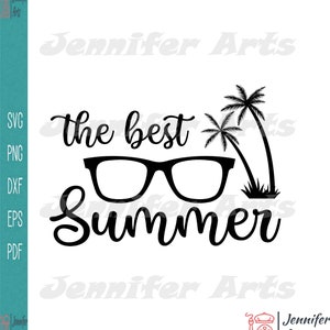 Die beste Sommer Silhouette Svg