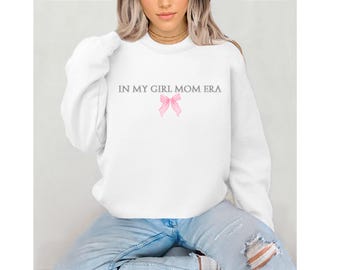 Girl Mom Era,  Girl Mom Era Shirt, Girl Mom Era Svg, Christmas Gift For Moms, Girl Mom Gift, Pink In My Girl Mom Era Png Digital Download