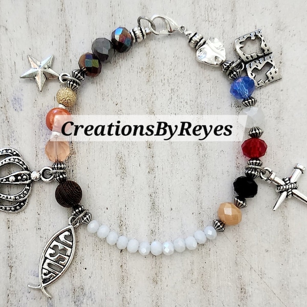 Jesus Story Bracelet Etsy