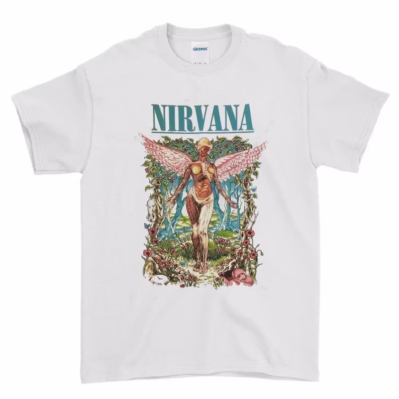 Discover Stil wie Vintage Nirvana T-Shirt