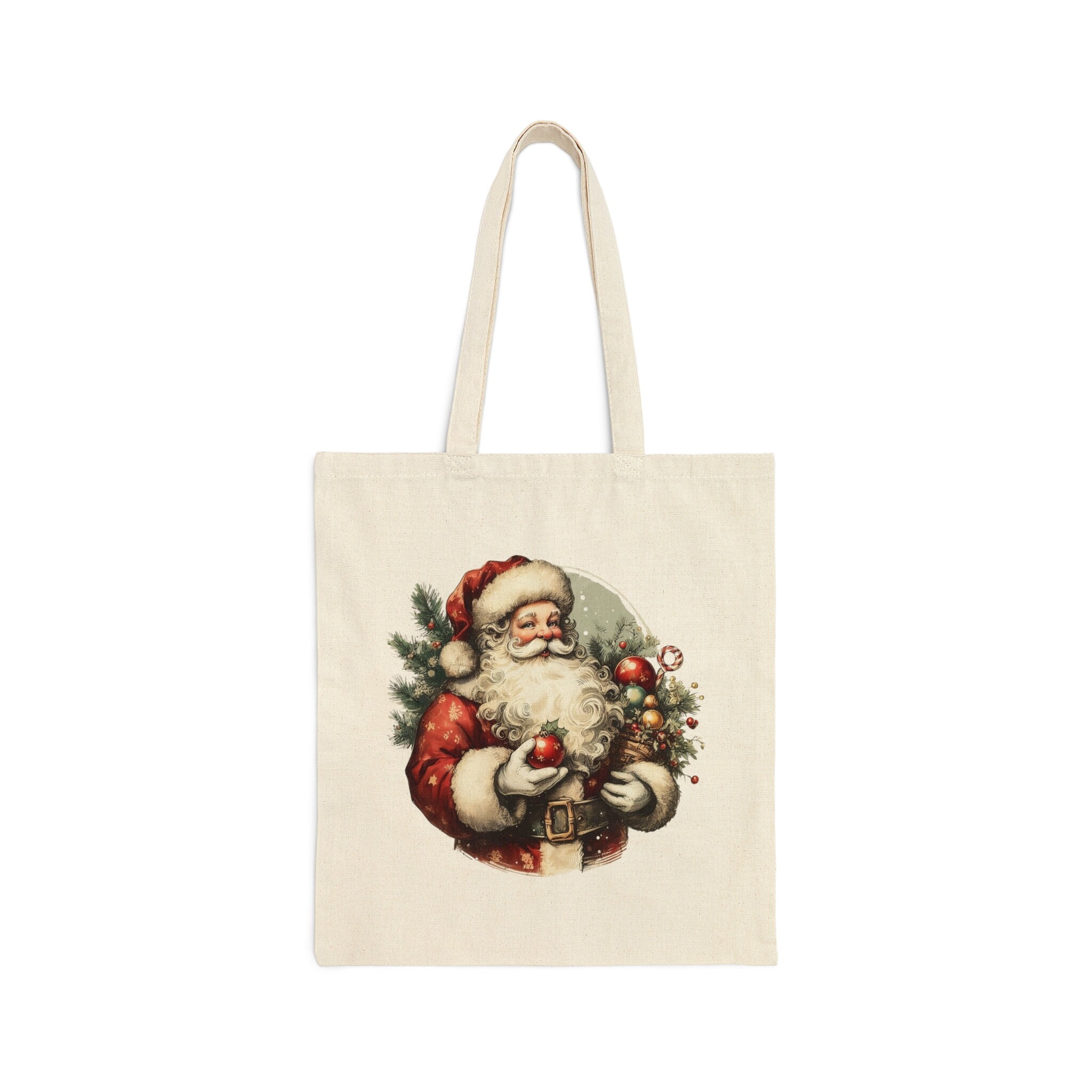 Vintage Santa Claus Watercolor PNG Design, Instant Digital Christmas ...