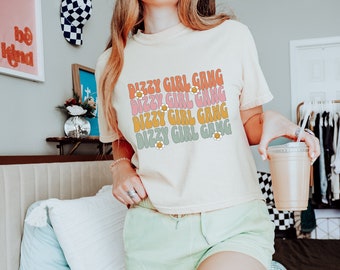Dizzy Girl Gang Crop Top, Comfort Colors POTS Awareness Shirt, POTSIE tee, Gift for Spoonie Girl, Invisible Illness T-shirt, 100% cotton Tee