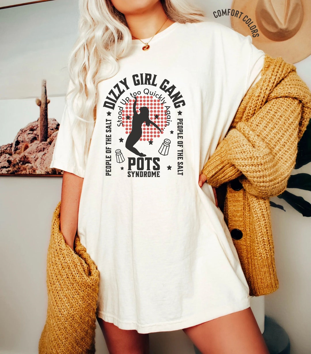 Dizzy Girl Gang POTS Syndrome Shirt Spoonie Life People of Etsy