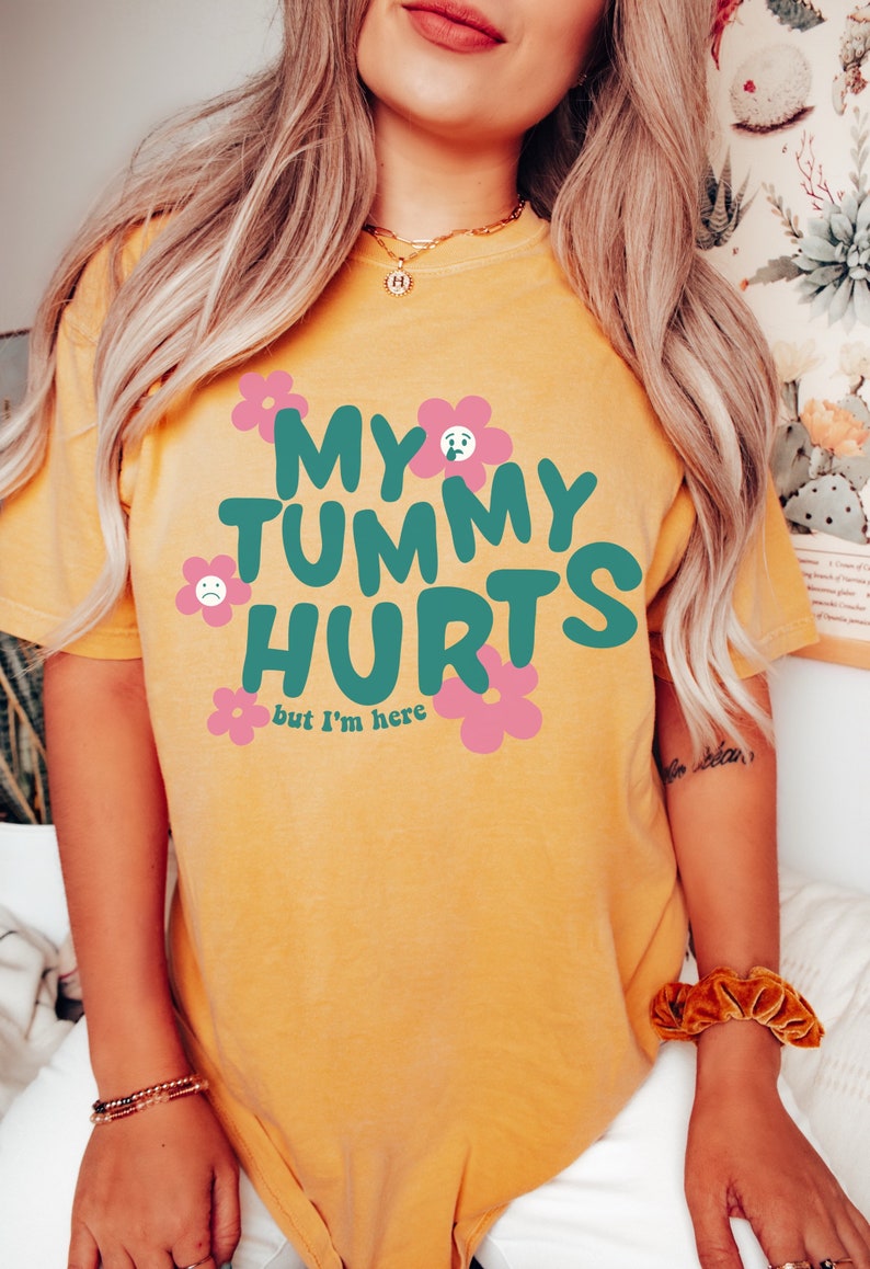 IBS Shirt Awareness My Tummy Hurts Shirt Comfort Colors® IBS Etsy