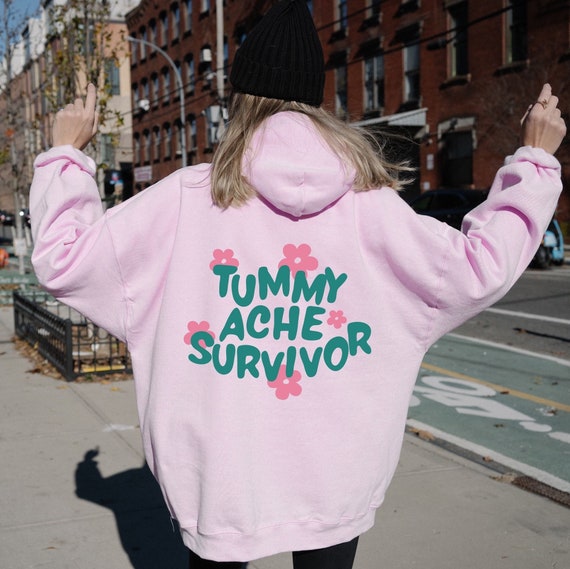 IBS Sweatshirt Hoodie for Women Tummy Ache Survivor Shirt My Tummy Hurts Shirt Hoodie Celiac Disease Shirt Crohns Disease Awareness Etsy