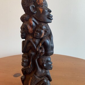 Vintage Family Tree Makonde Tribe Tanzania 1960&#39;s