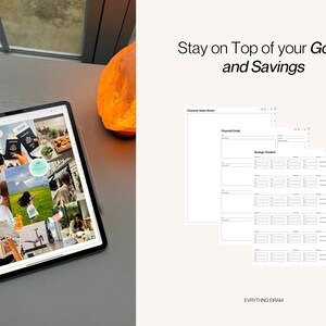 Digital Finance Planner - Budget, Savings & Paycheck Tracker (Goodnotes) image 6