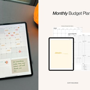 Digital Finance Planner - Budget, Savings & Paycheck Tracker (Goodnotes) image 3