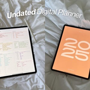 Undatierter Planer von Eiram & Co - Digitaler Planer, 2025 Digitaler Planer, 2025 Planer, iPad Planer, Goodnotes Planer, 2025 datierter Planer