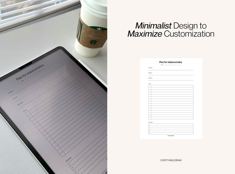 Digital to Do List – Printable Planner, Goodnotes Template (PDF) - Etsy