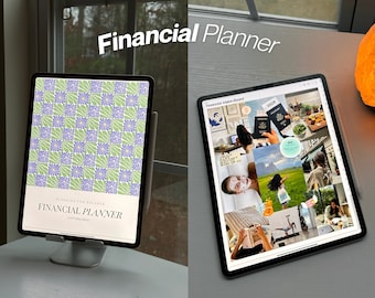 Digital Finance Planner - Budget, Savings & Paycheck Tracker (Goodnotes)
