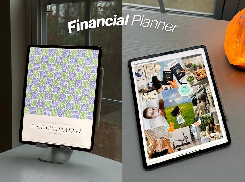 Digital Finance Planner - Budget, Savings & Paycheck Tracker (Goodnotes) image 1