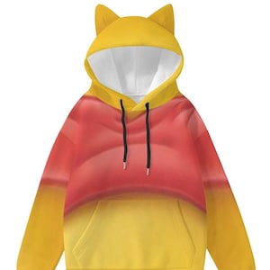 Winnie the Pooh Adult Hoodie With Decorative Ears Size S-5XL by Winnie the Pooh Baby