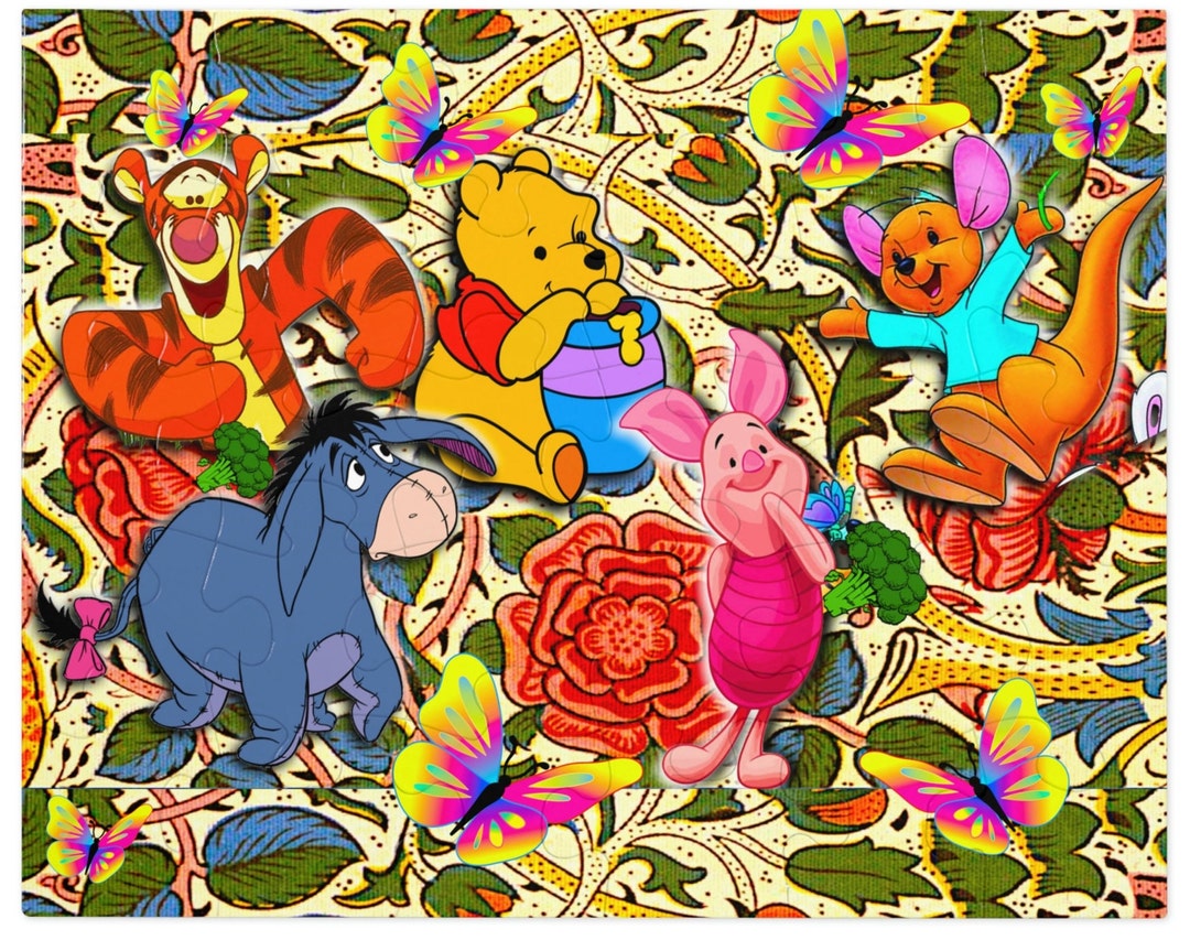 Winnie the Pooh and Friends Jigsaw Puzzle (30, 110, 252, 500,1000-piece ...