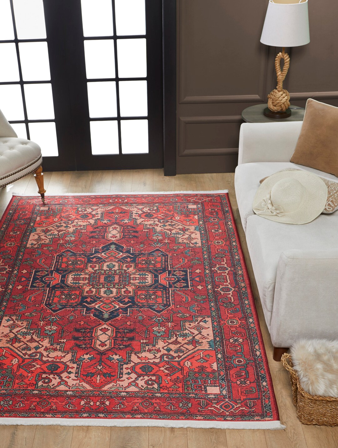 Rugs 6x9 Red Rug 6x9 Turkish Rug 6x9 Oriental Rug 6x9 Etsy