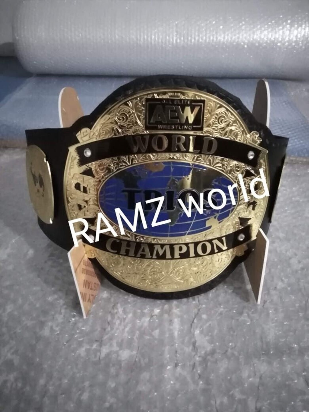 New Wrestling Championship Replica Belt Display Stand / Wwe Etsy