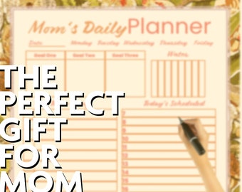 Mom's Spring Daily Planner